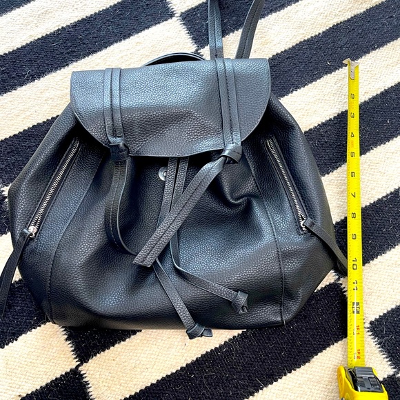 Zara Handbags - Zara Faux Leather Backpack